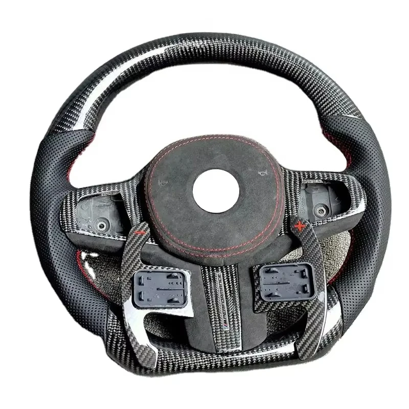 Personalized Custom Car Interior Accessories Carbon Fiber Steering Wheel for  3 Series F10 F20 F30 G20 E46 E90 E60